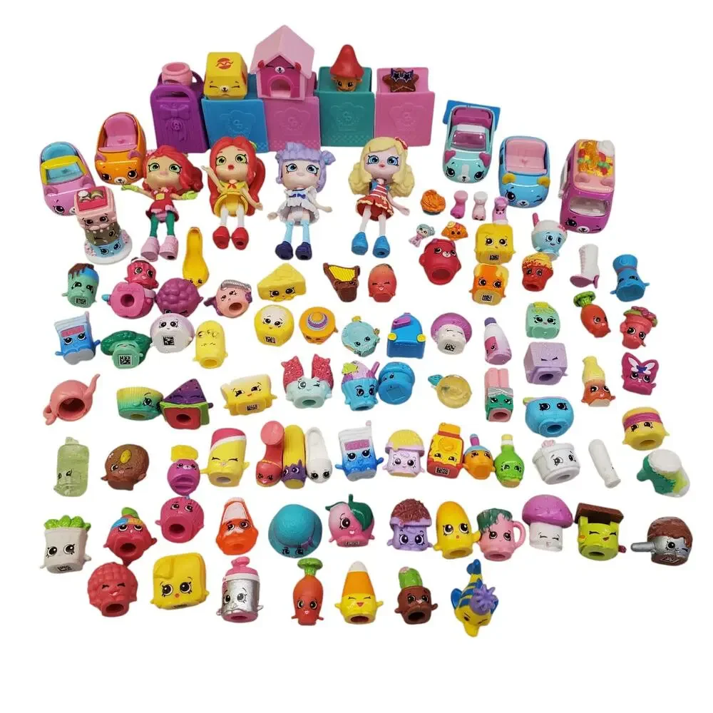 Shopkins Wedding Cake Mixed Lot Happy Places Shoppies Cutie Car Vintage Shopkins